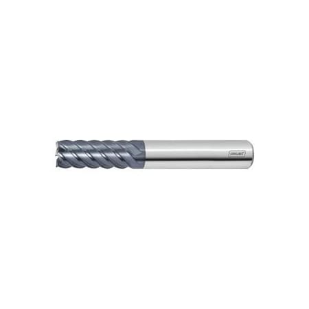 Holex Solid Carbide End Mill, TiAlN Coated, 8 mm 203618 8